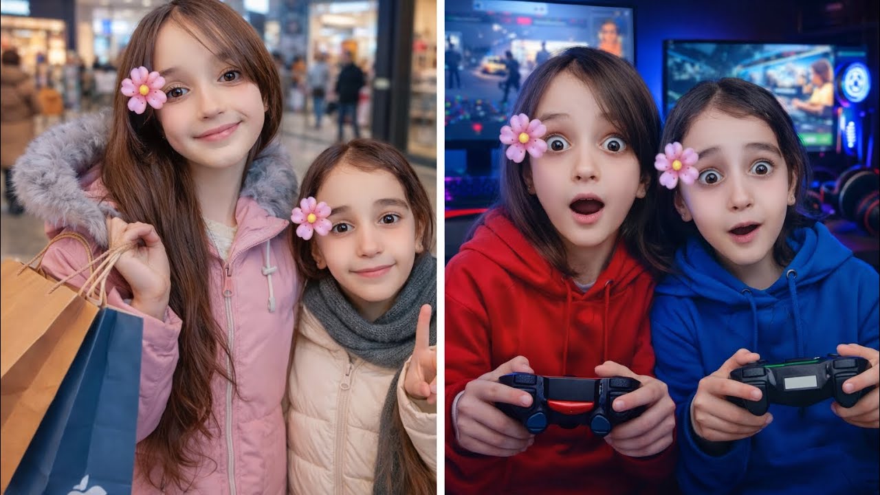 يومنا بالمول  🛍️   تسوق و ألعاب 🎮