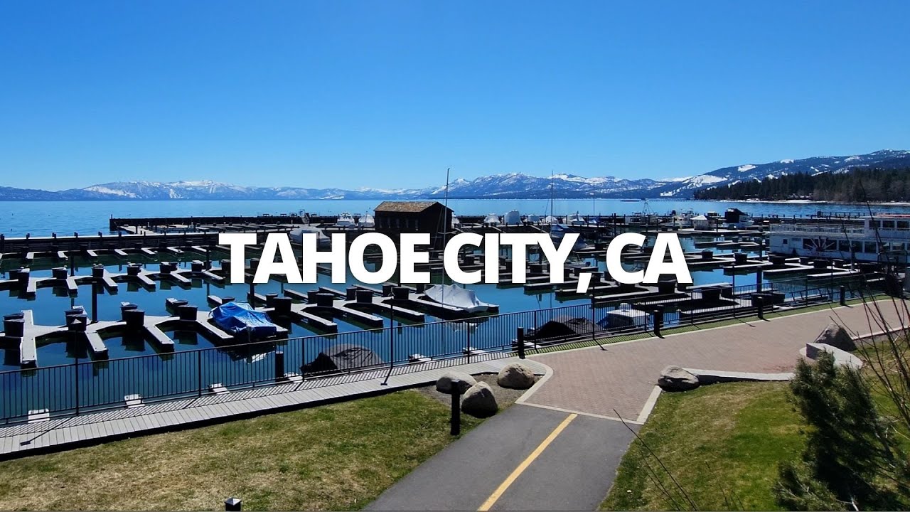 Exploring Tahoe City, California USA Walking Tour #tahoecity #laketahoe
