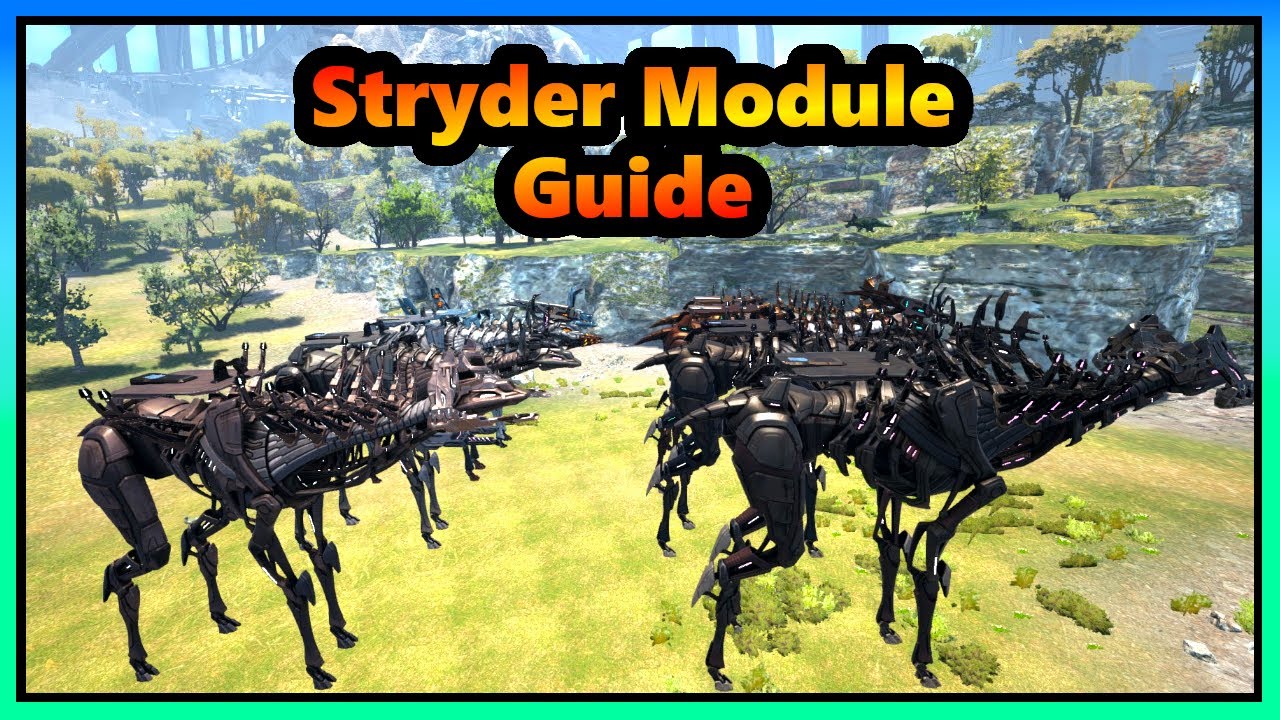 Alle Tek Stryder Module | Guide | So funktionieren sie