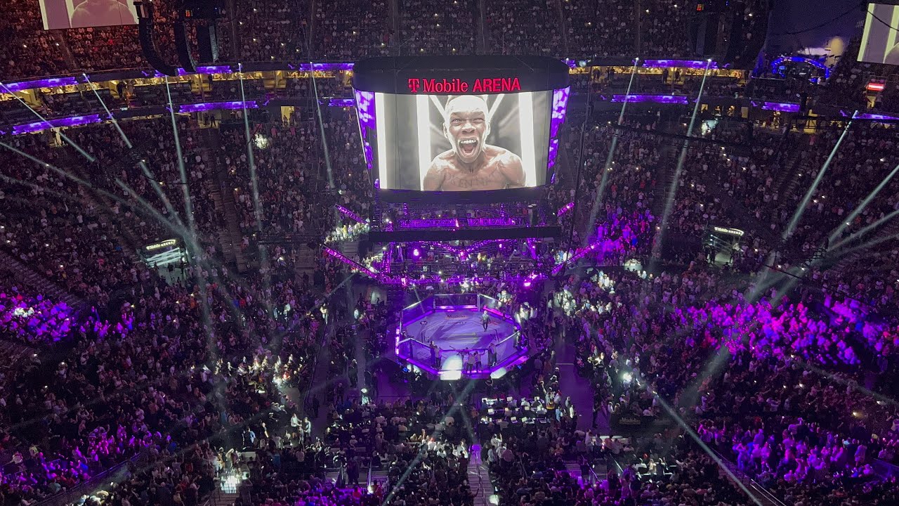 Israel Adesanya “Undertaker” Walkout at UFC 276