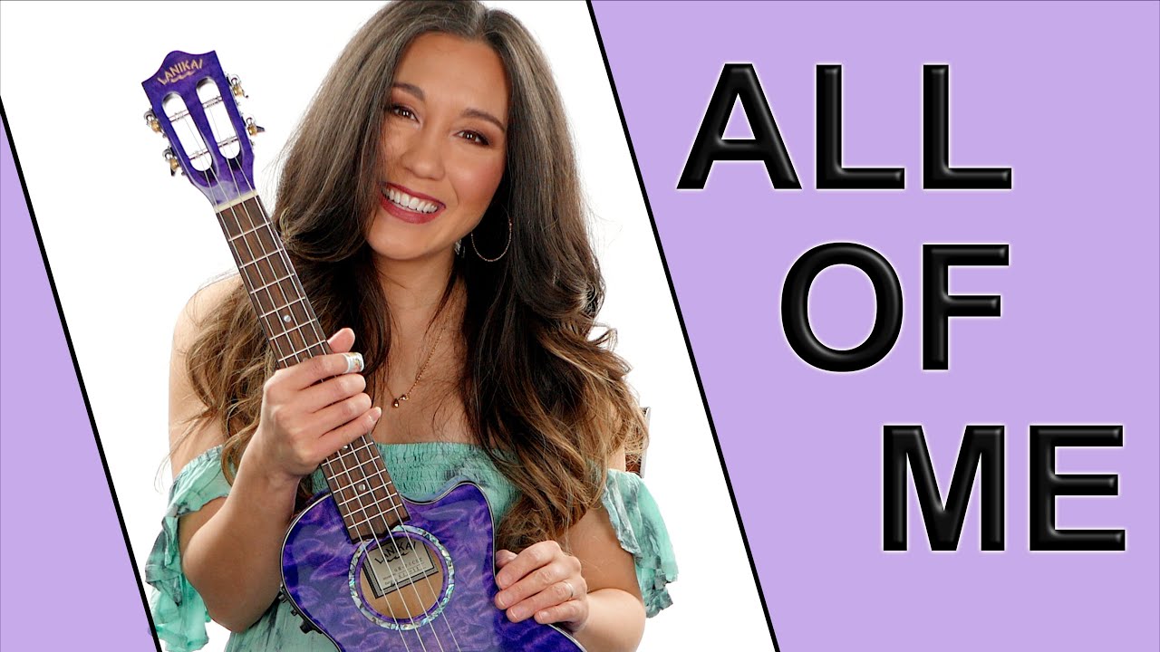 All Of Me - John Legend Ukulele Fingerpicking Tutorial with Play Along