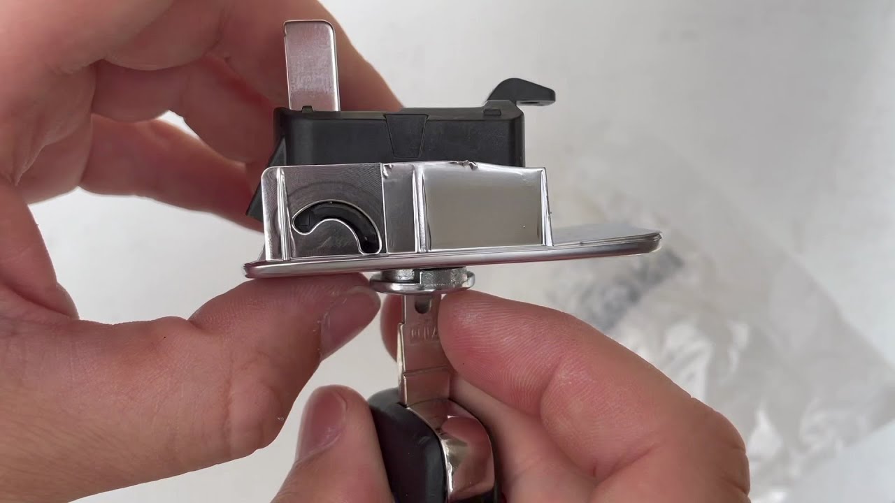 Replacing Volkswagen glove box door handle and lock cylinder
