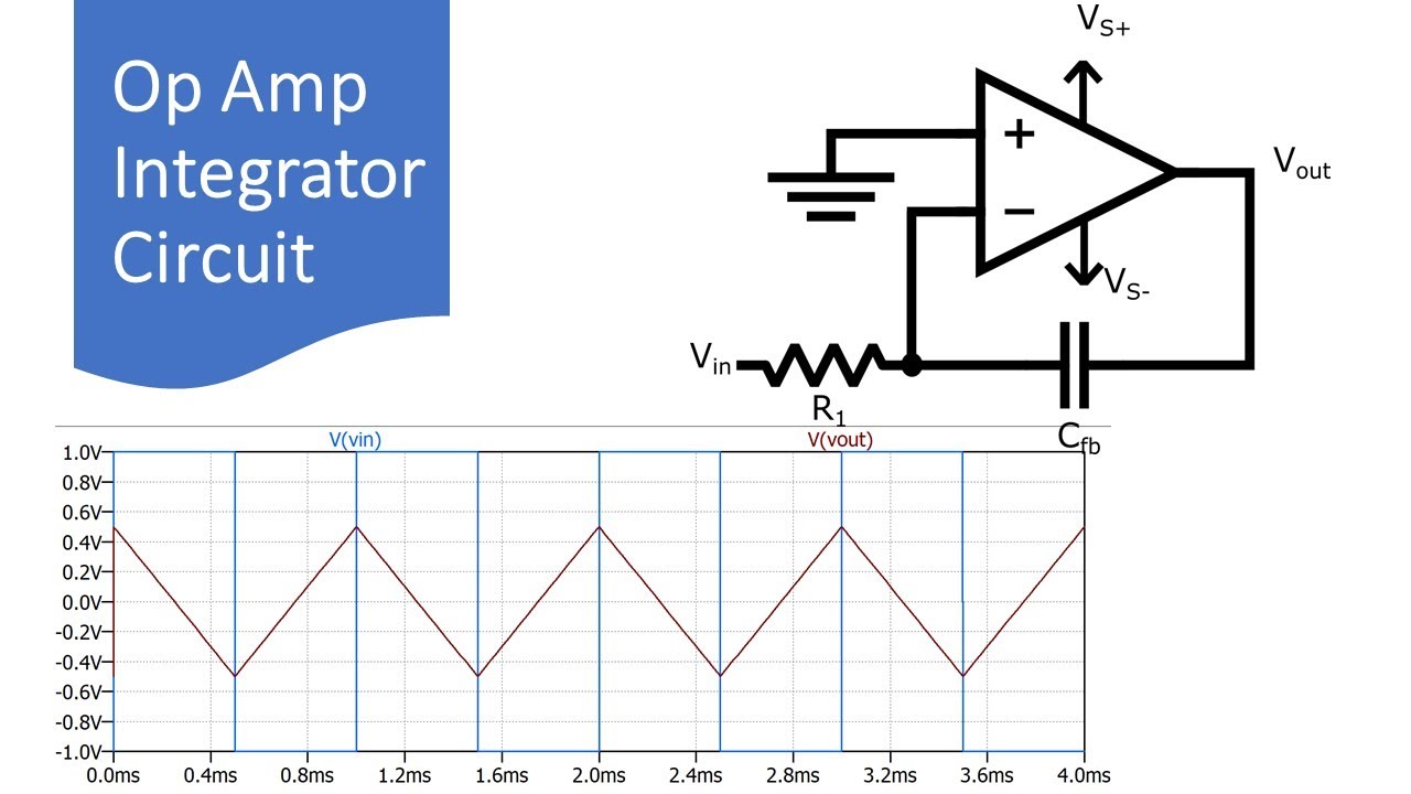 Integrator Op Amp Circuit