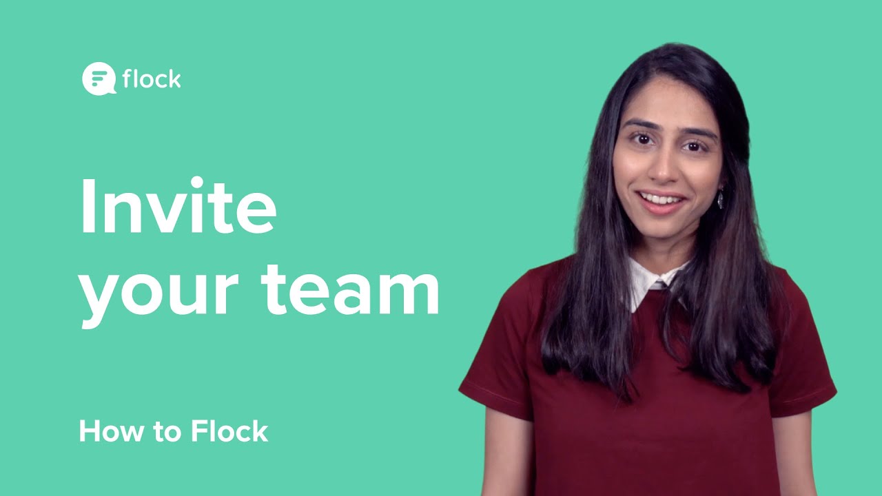 Invite your team to Flock Messenger