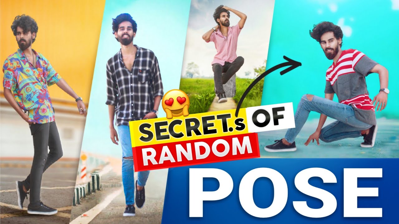 Pose like a Pro & Random Posses idea for beginners - PRZ Edits