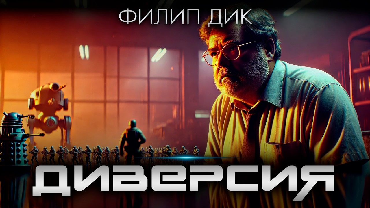 Филип Дик - ДИВЕРСИЯ | Аудиокнига (Рассказ) | Фантастика | Книга в Ухе