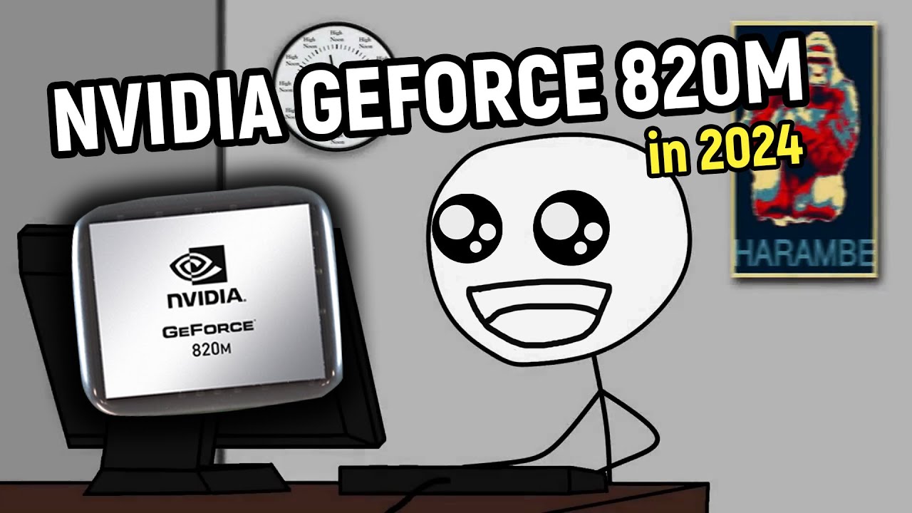 What it feels like to have NVIDIA GeForce 820M in 2024