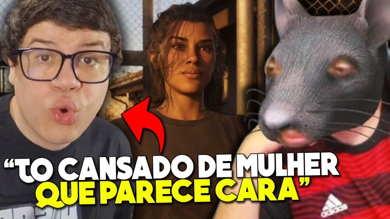 LUANGAMEPLAY REAJANDO AO GAMESEDUU FALANDO DO GTA 6 (BIZARRO)