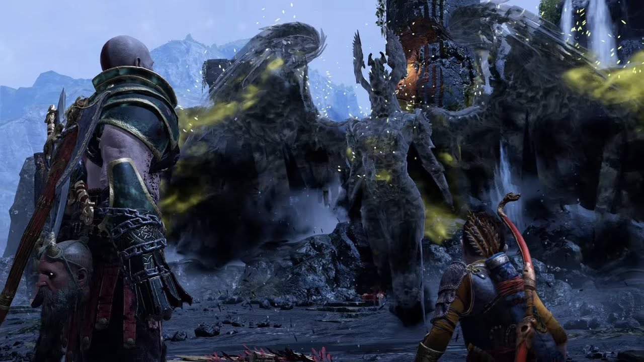 God of War (2018) - Sigrun Boss Fight (Valkyrie Queen)