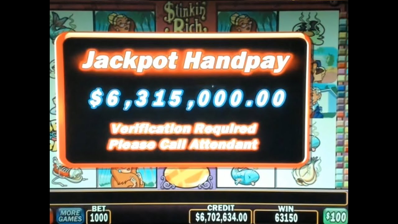 Stinkin Rich Massive Jackpot Win on the bonus!