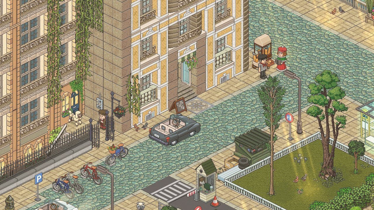 Paris, France 🥖🍷 | HABBO Speed Build Exterior🛠