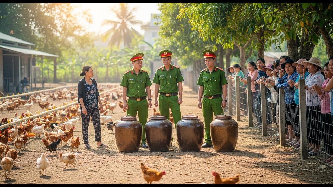 Long An: Nữ Chủ Trại Gà, Giấu 5 Người Tình Trong Các Lu Chứa Thức Ăn Chăn Nuôi