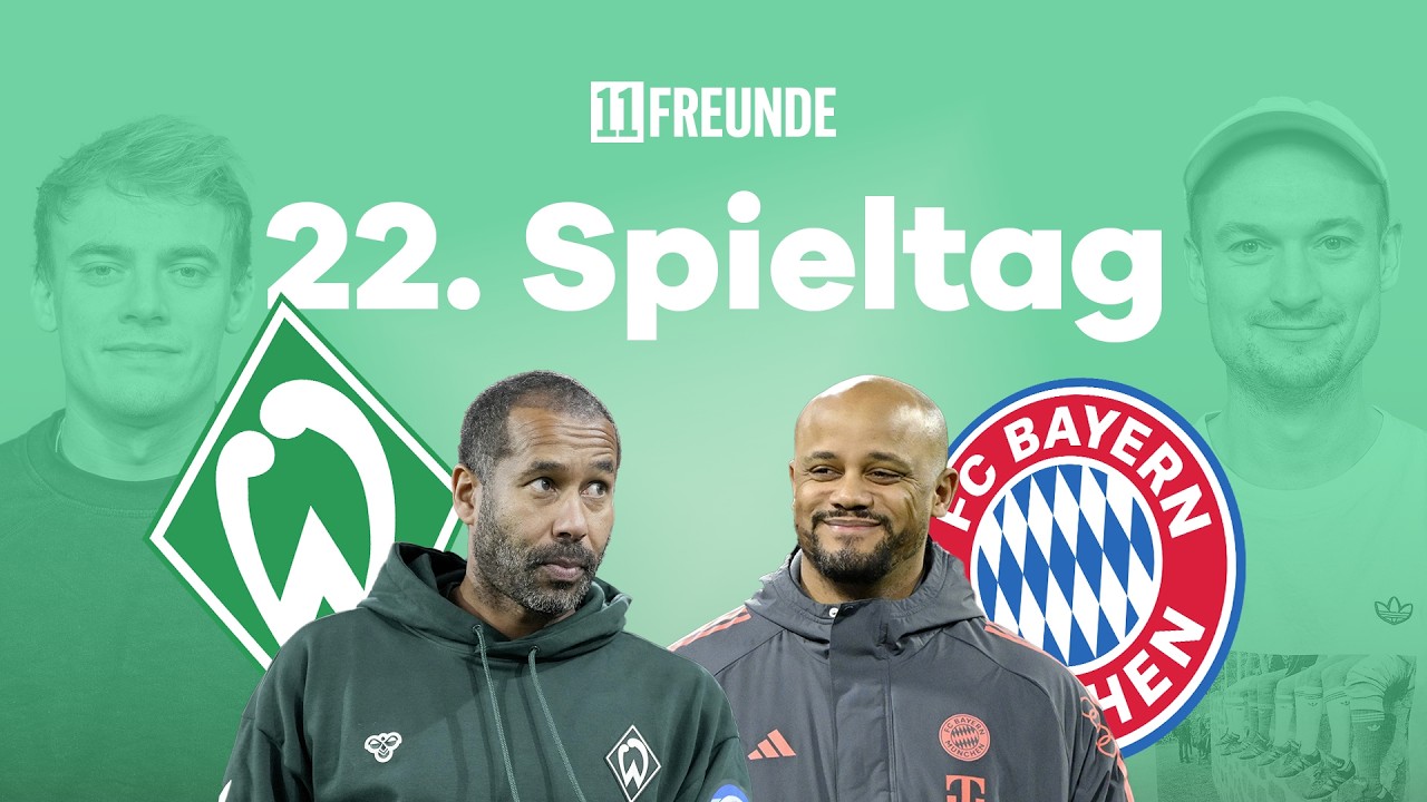 22. Bundesliga-Spieltag: Wie schlimm wird es für Werder? | Das Themenfrühstück