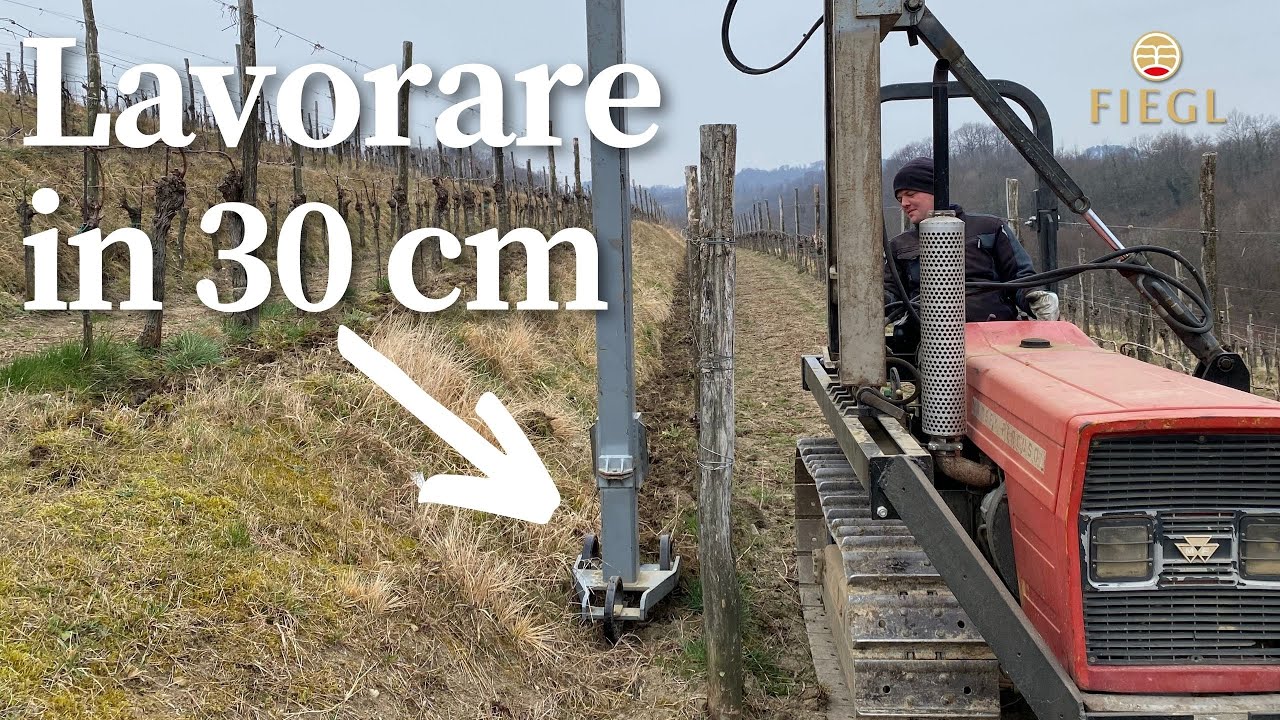 Gestione del sottofila in collina