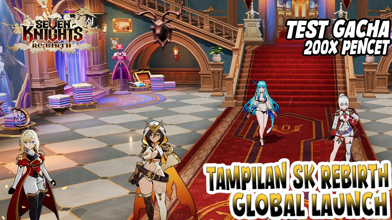 Pengenalan UI screen SK Rebirth sbelum Global Launch 18 SEPT, 200X Gacha EVENT ini apakah wangi??