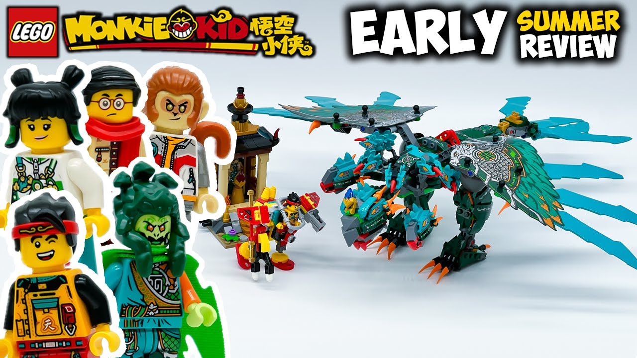 Nine-Headed Beast EARLY Review! LEGO Monkie Kid Set 80056