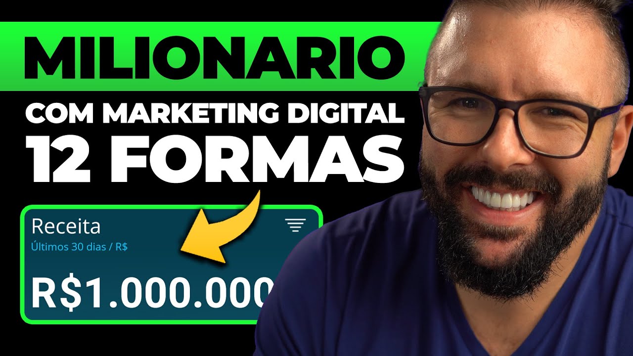 12 MANEIRAS DE Ganhar Dinheiro com MARKETING DIGITAL