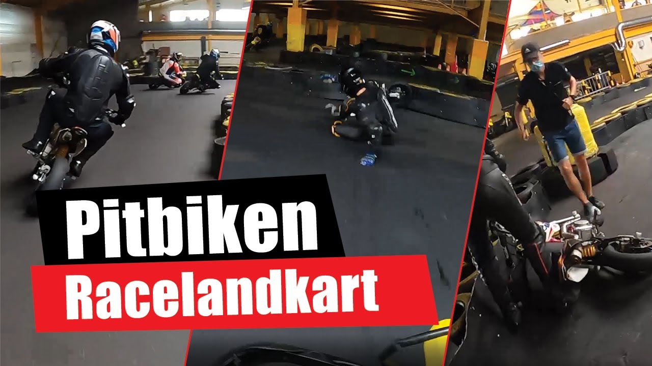💥 Pitbiken Racelandkart! - Crashes & Hoogtepunten 💥