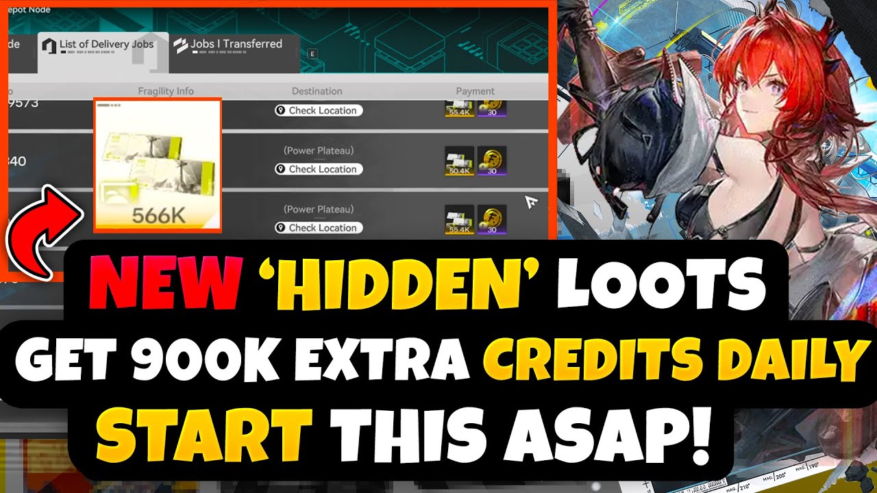 NEW Arknights Endfield: 'HIDDEN' DAILY!! Get 700k - 1m EXTRA CREDITS DAILY!