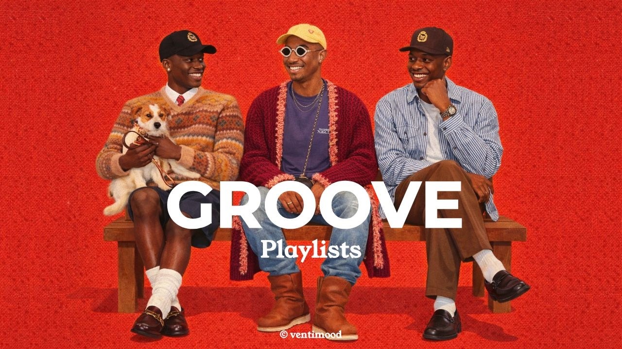 Playlist | Расслабляющий laid-back GROOVE JAZZHOP с первого трека 😎 | CAFE · STUDY · BGM · WORK
