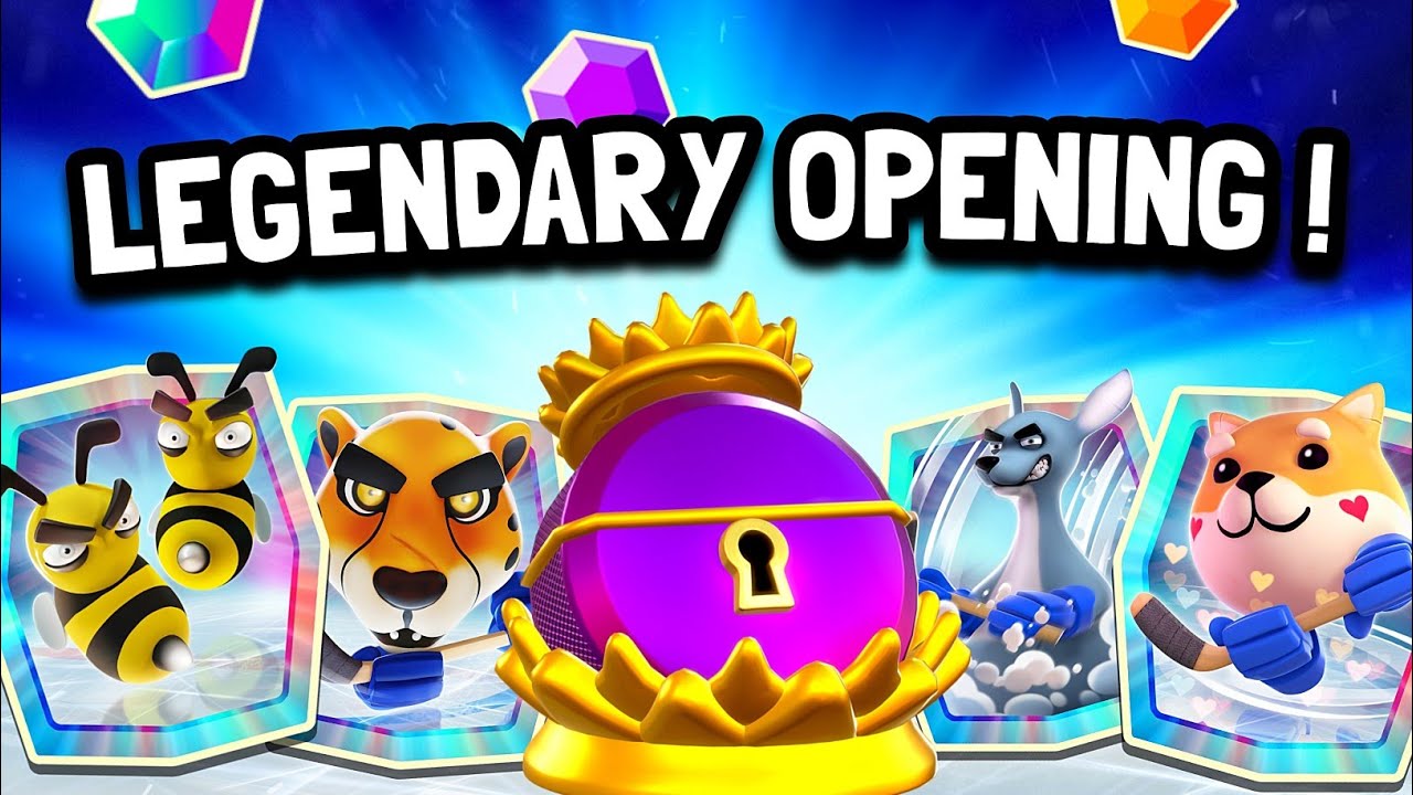A LEGENDARY PACK OPENING IN RUMBLE HOCKEY !  💫