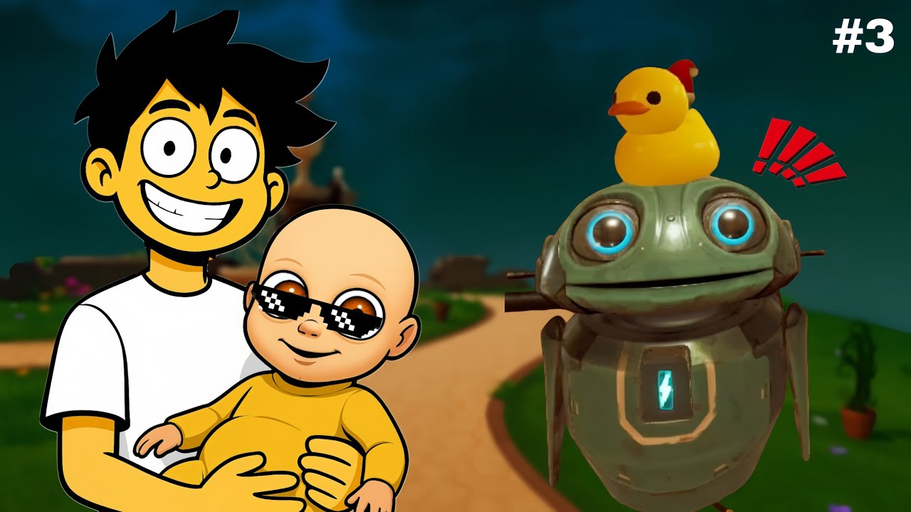 نهايه الطفل 💀 | The Baby in Yellow #3