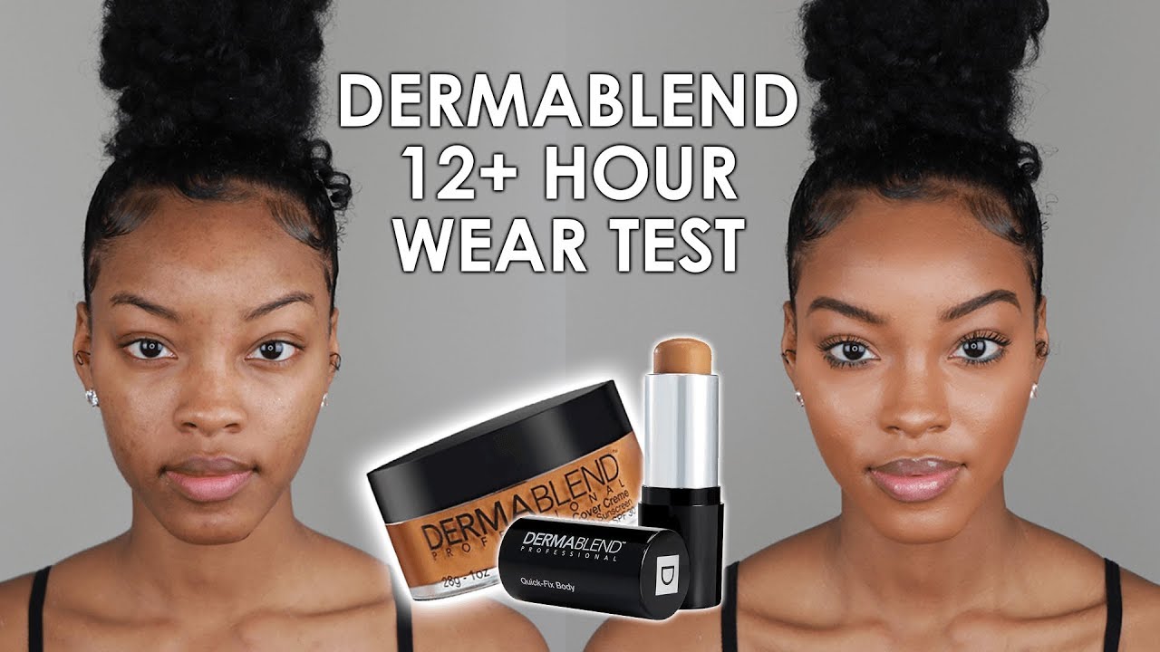DERMABLEND 12+ HOUR WEAR TEST | Slim Reshae