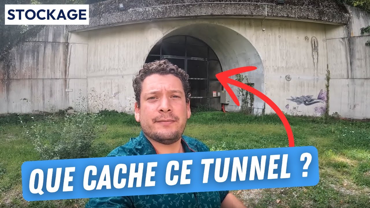 Ce tunnel EDF pharaonique est à l'abandon depuis 40 ans