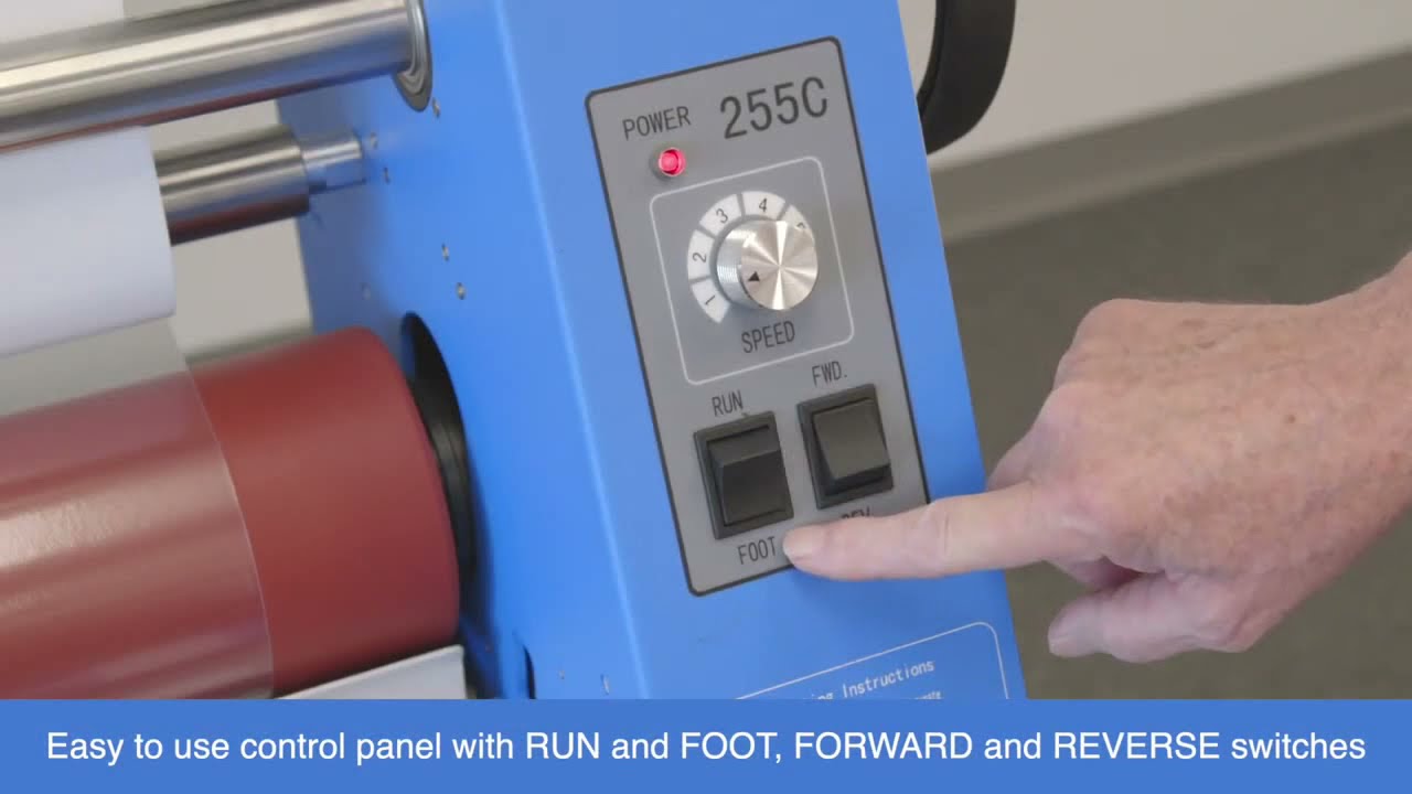 GFP 263C & 255C Cold Laminator Overview