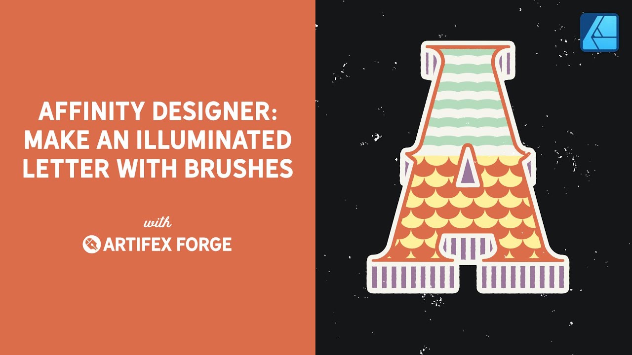 Create a Decorated Circus Letter in Affinity Designer