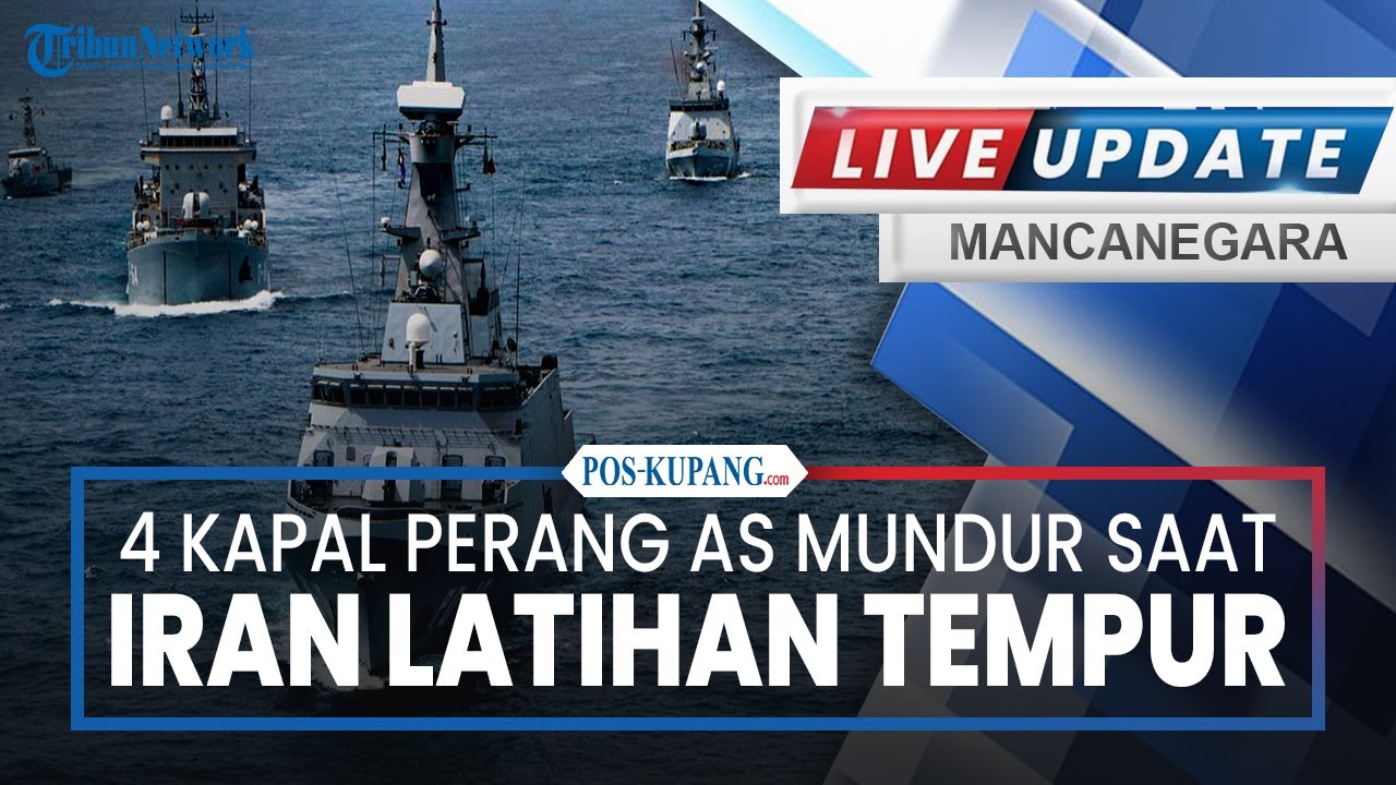 🔴Langkah Mengejutkan Trump! 4 Kapal Perang AS Mundur dari Timur Tengah Saat Iran Latihan Temput