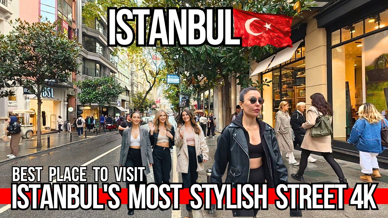 🇹🇷 Istanbul Nisantasi 4k Walking Tour 2025 | Luxury Brands, Markets, Cafes & Real City Life