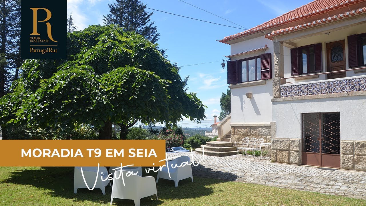 Fantástica Moradia T9 na zona da Serra da Estrela | REF. 136-23