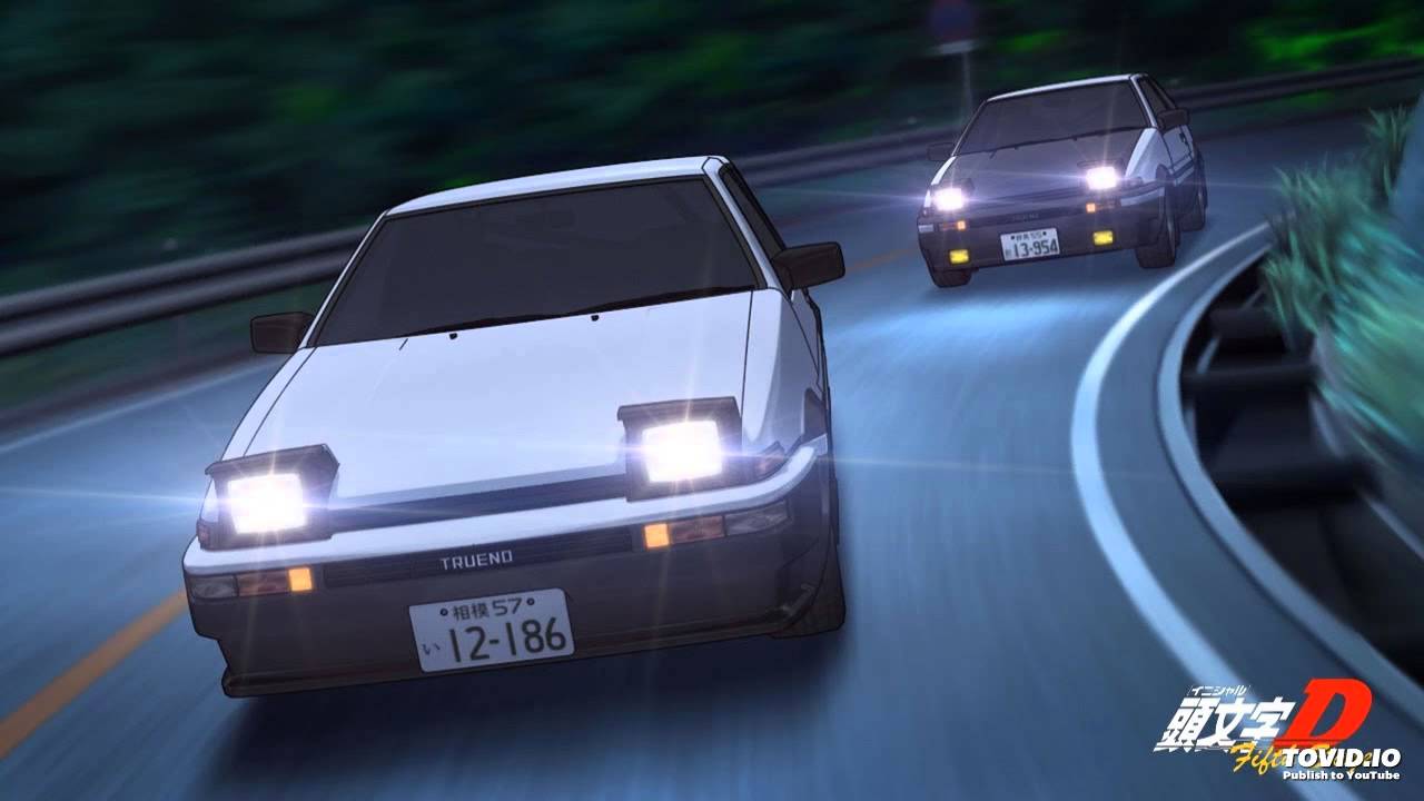 Initial D Final Stage OP - Outsoar the Rainbow - M.O.V.E [FULL]