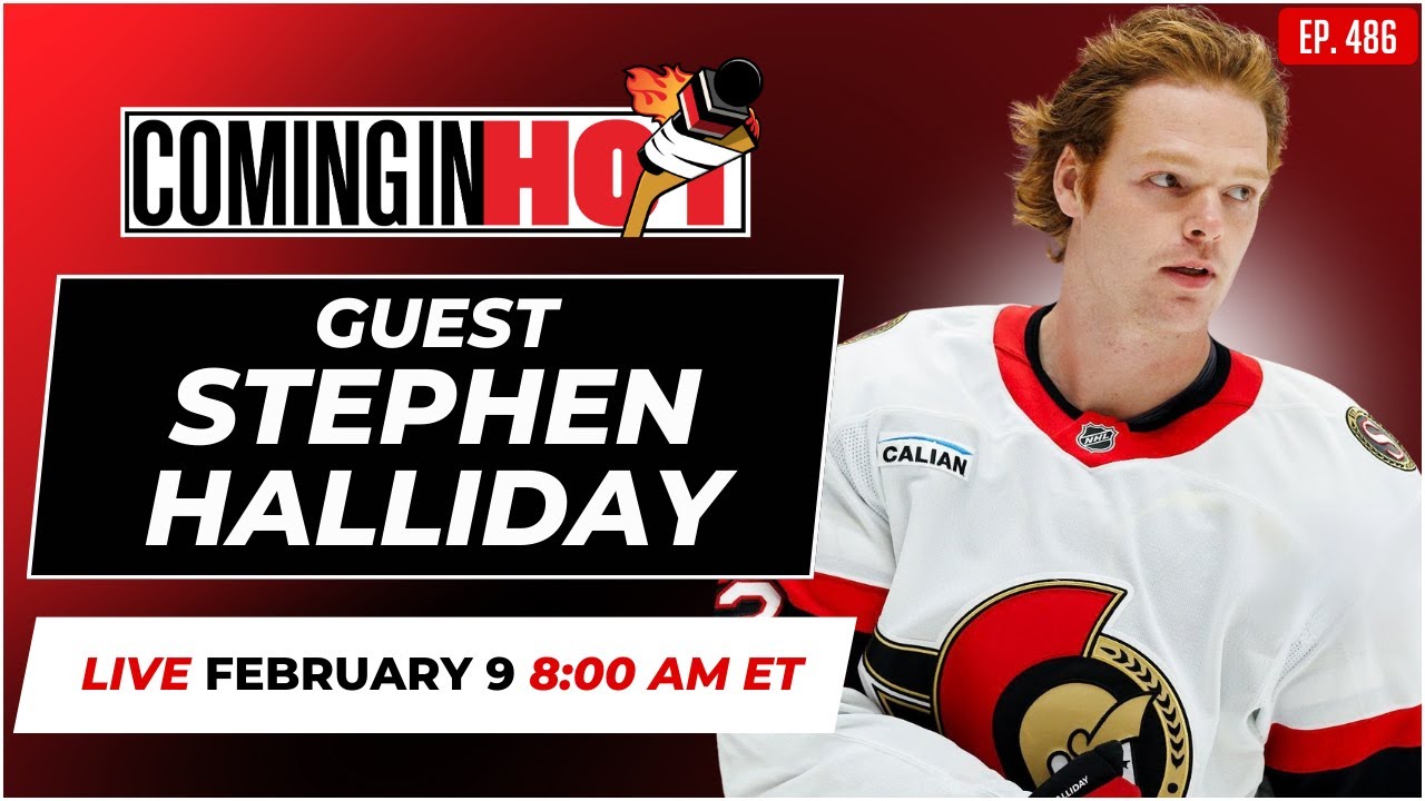 Guest Stephen Halliday - Coming in Hot LIVE - February 9th