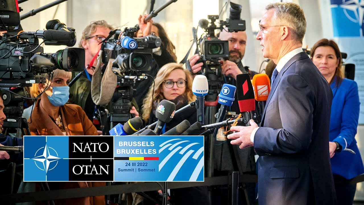 NATO Secretary General doorstep statement at NATO Summit, 24 MAR 2022