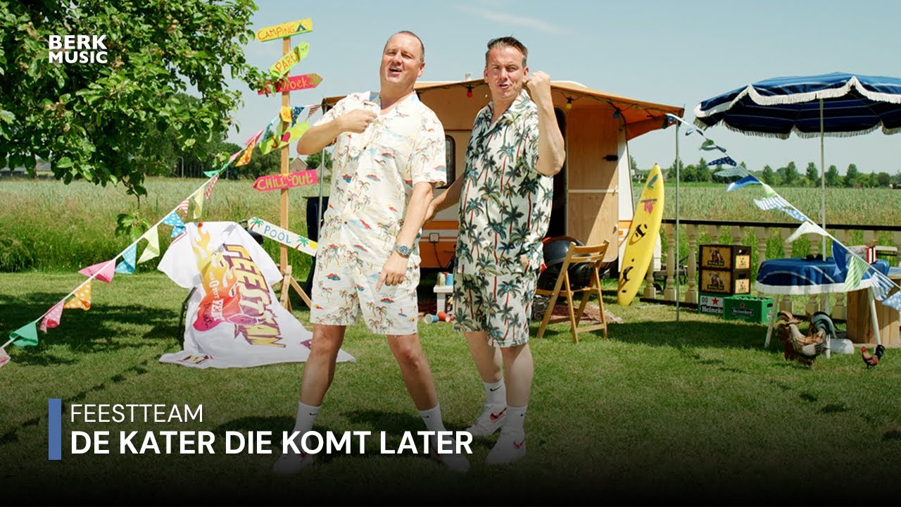 Feestteam - De Kater Die Komt Later