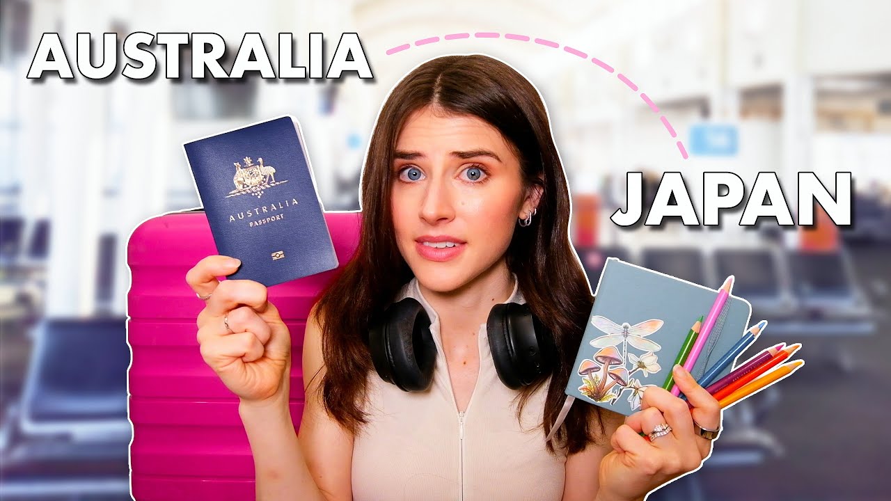 Travel With Me as an Anxious Creative ✈️ Australia to Japan!