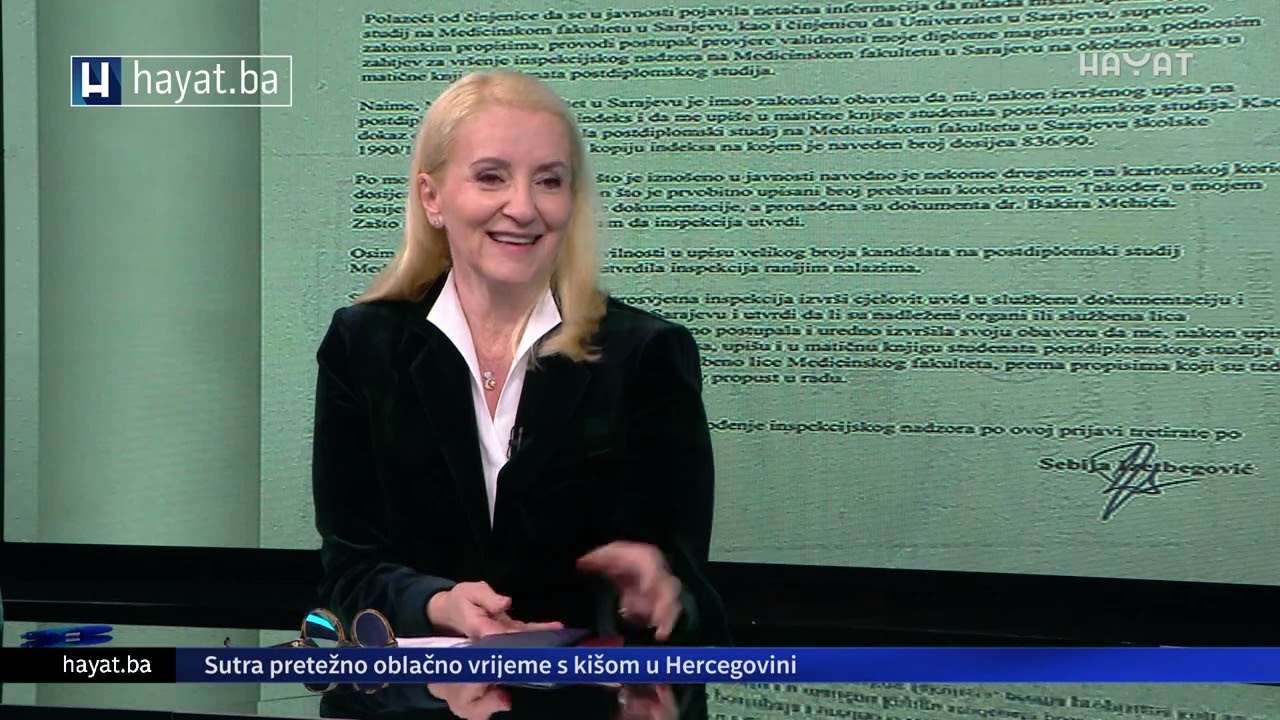 PROF. DR. SEBIJA IZETBEGOVIĆ ZAPRIJETILA: PLATIT ĆE ODŠTETU SVI KOJI SU UČESTVOVALI U MOM PROGONU