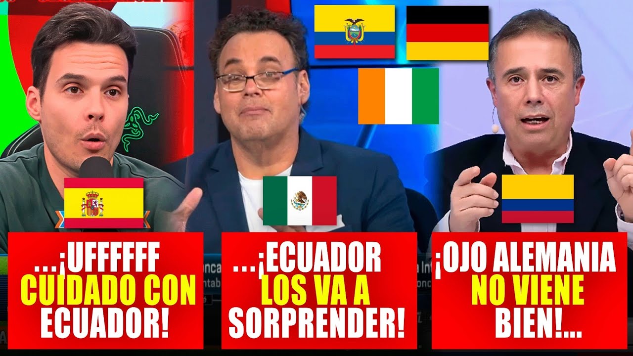 ASÍ REACCIONÓ EL MUNDO al GRUPO de ECUADOR en el MUNDIAL 2026 