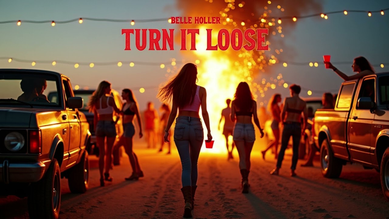 Belle Holler - Turn It Loose (Official Audio) | New Country Party Anthem 2025