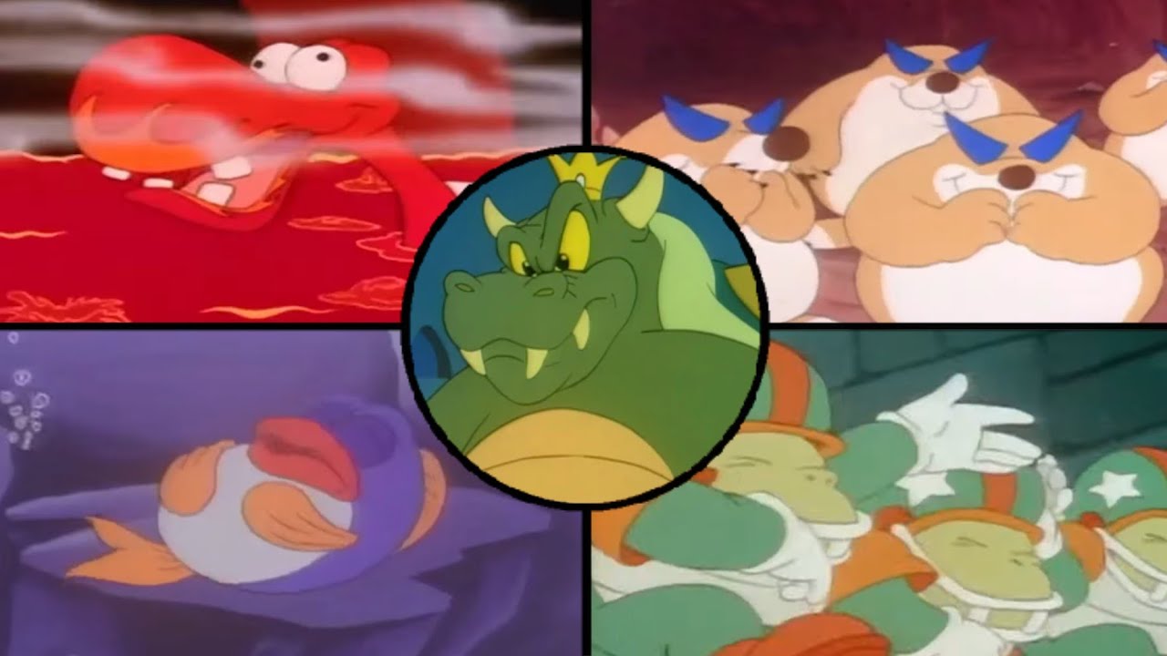 Every Time An Enemy Is On Screen In The Super Mario World Cartoon