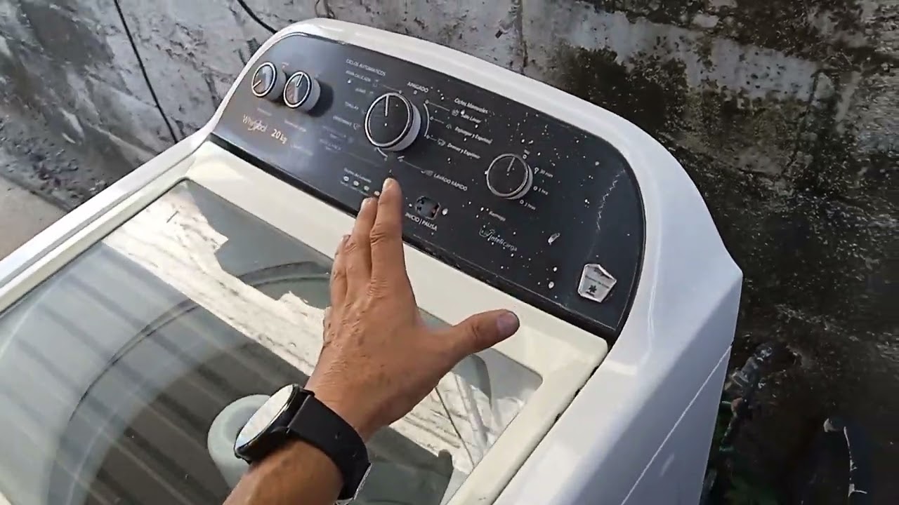 LAVADORA WHIRLPOOL EXPERT SE QUEDA TRABAJANDO BOMBA DE DRENADO SOLUCION