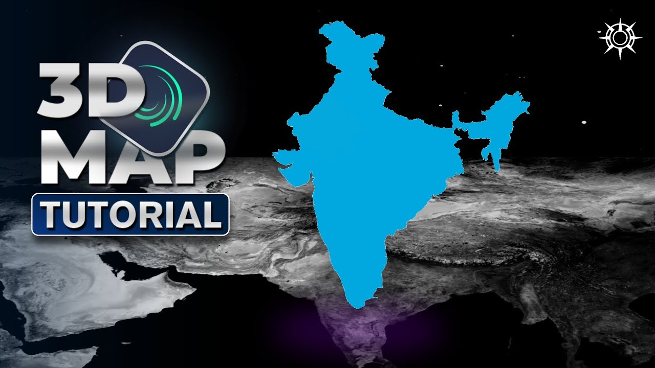 3D Documentary Map Animation Tutorial | voryxus