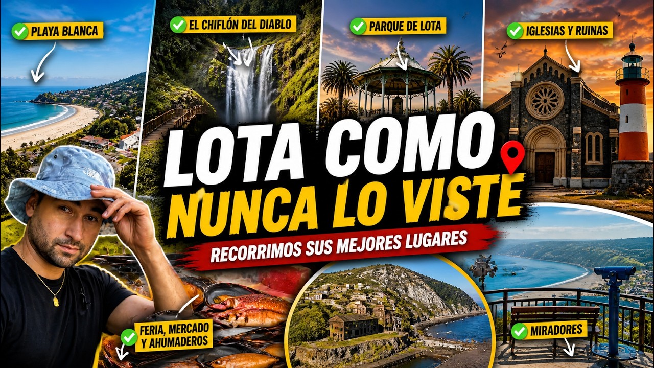 ¡TOP 17 Lugares que No Te Puedes Perder en Lota!