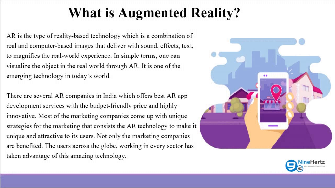 Augmented Reality App Development | AR Development Company in UK | The NineHertz
