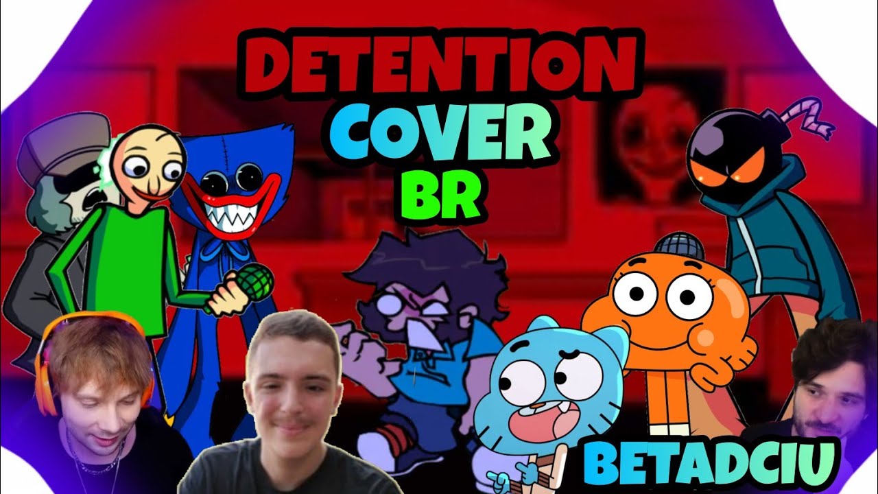 DETENTION, MAS TODOS CANTAM! - COVER DE FNF BR 🇧🇷 | Dudu Plays
