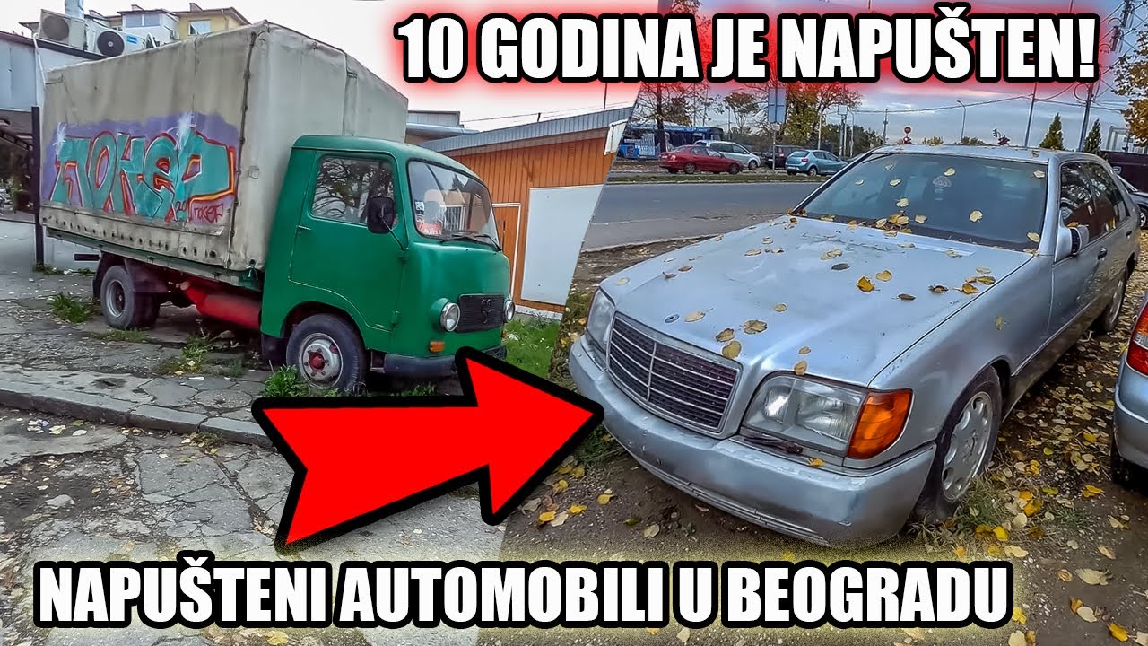 10 GODINA NAPU&Scaron;TEN!? NAPU&Scaron;TENI AUTOMOBILI U GRADU!