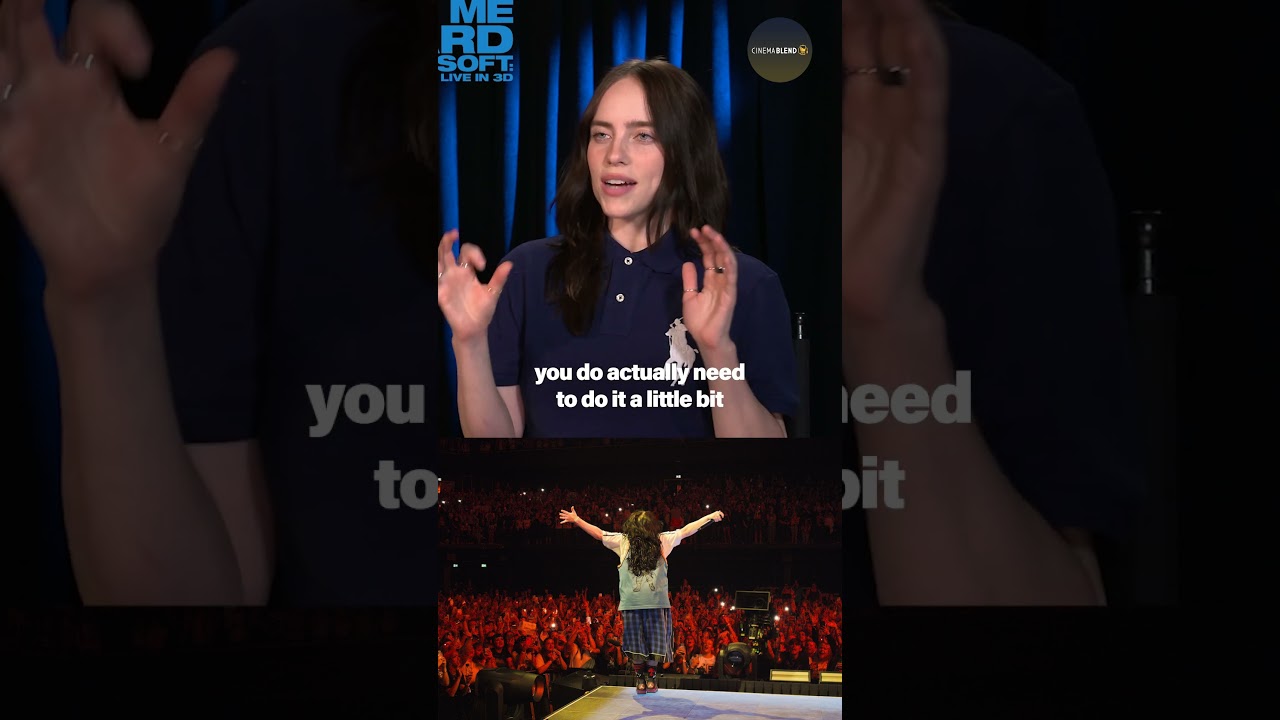Billie Eilish Quickly Found Out Making A 3D Concert Movie Is Not At All Like Putting On A Live Show