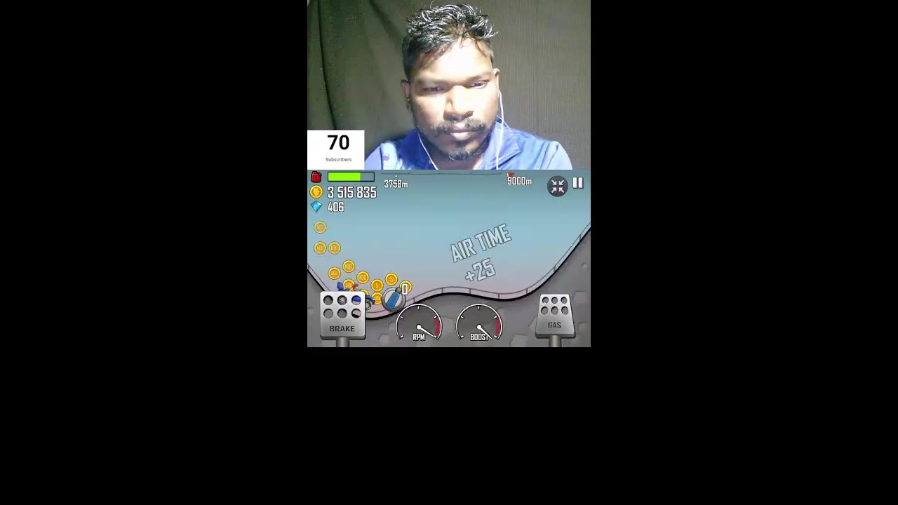 Hill climb racing games live streaming #bgmi  #livestream #shortvideo #hillclimbracing #gaminglife